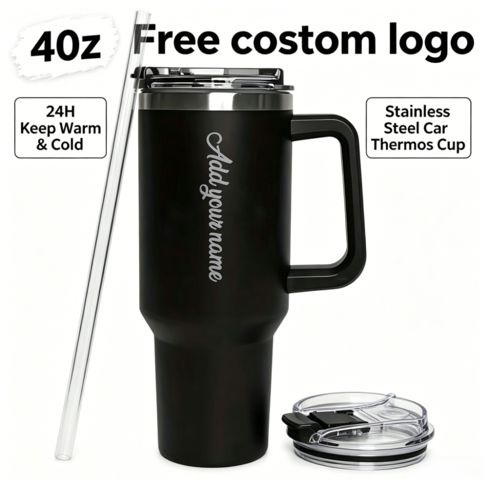 Coffee Equipment Usa - แก้วกาแฟสแตนเลสแบบกำหนดเองขนาด 1200 มล. แก้วเก็บความร้อนสำหรับเดินทาง ขวดเก็บความเย็น แก้วน้ำชา