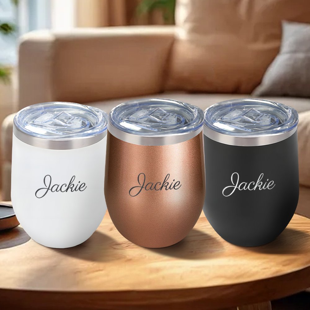 Coffee Equipment Logo - แก้วเก็บความร้อนสุญญากาศสองชั้น สแตนเลส 360 มล. ลายเปลือกไข่ สำหรับใส่กาแฟ