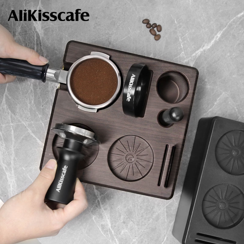 Coffee Equipment Accessories - แท่นวางอุปกรณ์ชงกาแฟ ที่วางพอร์ทาฟิลเตอร์ ขนาด 51 มม. 54