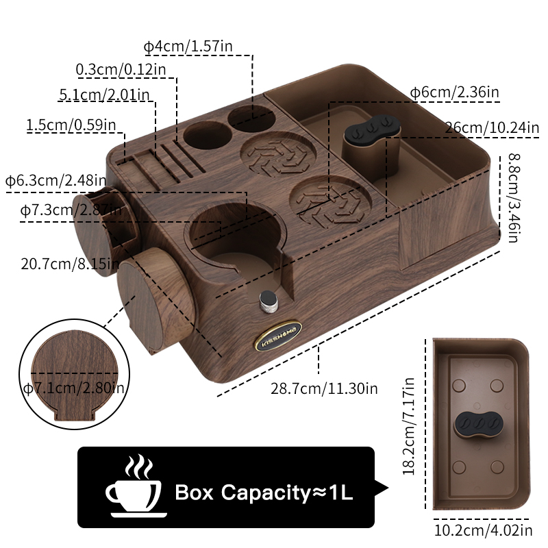 KISSHOME Espresso Tamper Stati - Coffee Equipment Accessories บทวิจารณ์และราคา