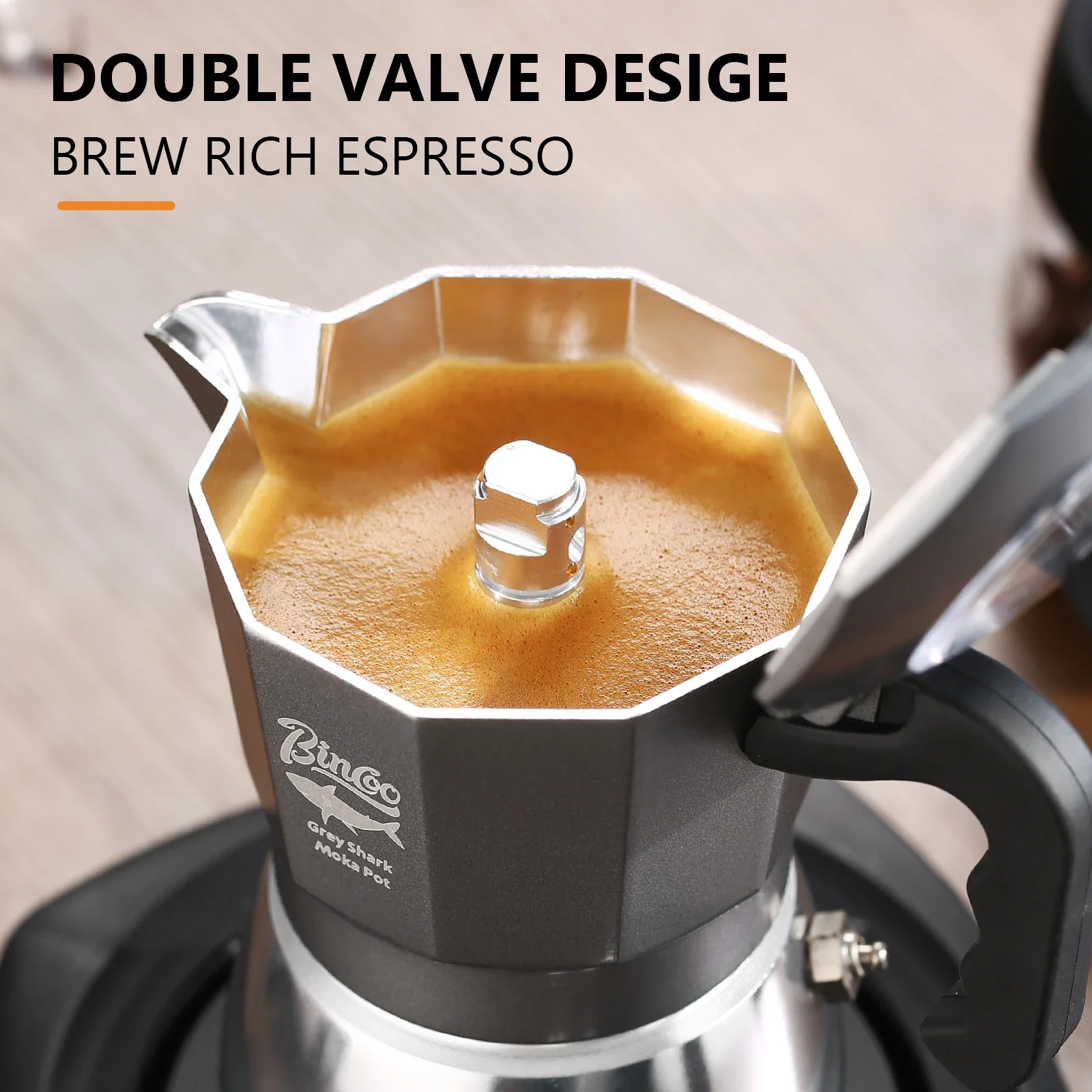 หม้อกาแฟโมก้าพอต Bincoo 2 ถ้วย - Coffee Equipment Accessories บทวิจารณ์และราคา
