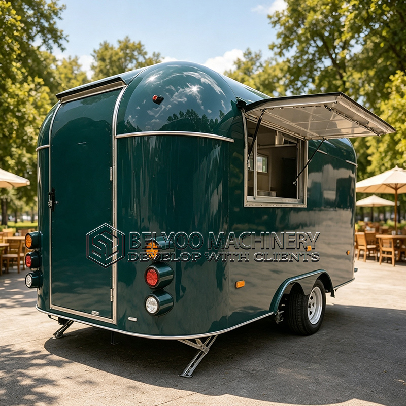 รถพ่วงขายอาหารเชิงพาณิชย์ Bely - Coffee Equipment Usa บทวิจารณ์และราคา