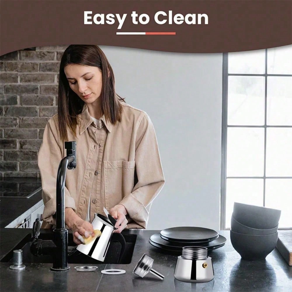 12Cupเครื่องชงกาแฟสแตนเลสEspre - Coffee Equipment Accessories บทวิจารณ์และราคา