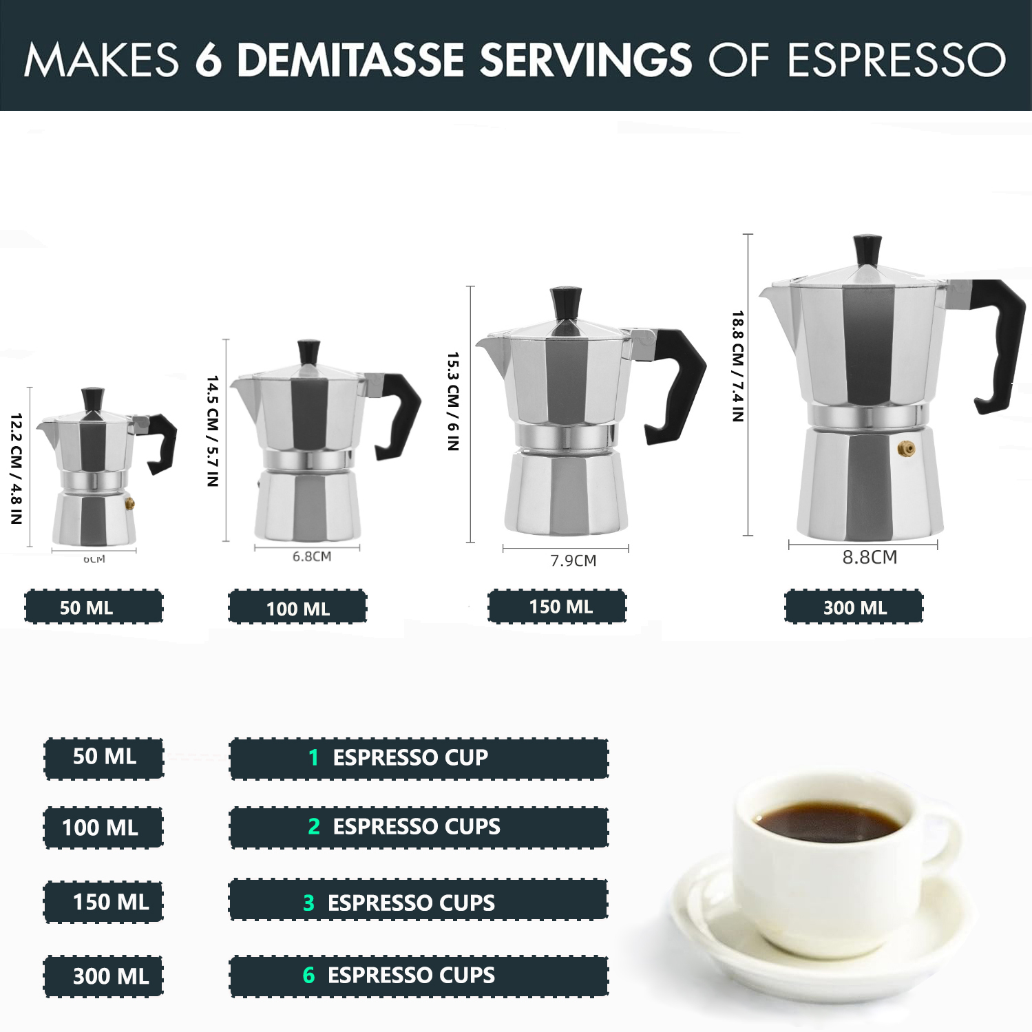 หม้อต้มกาแฟโมก้าอะลูมิเนียมแบบ - Coffee Equipment Accessories บทวิจารณ์และราคา