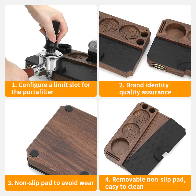 กาแฟ Tamping Station ขาตั้ง Po - Coffee Equipment Accessories บทวิจารณ์และราคา